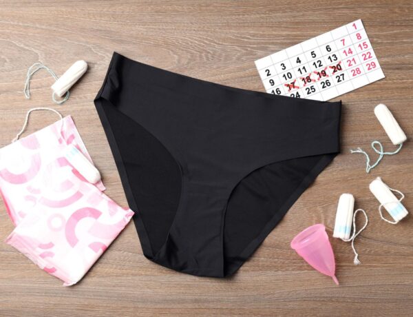 Culotte menstruelle noire