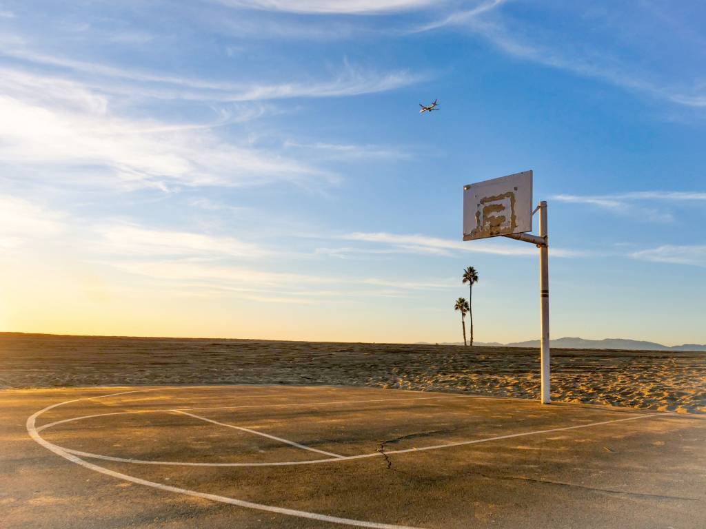 un voyage à Los Angeles basket